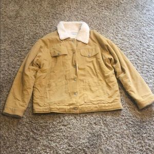 Corduroy Sherpa Jacket